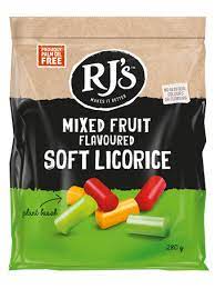 Rj's Mixed fruit Licorice